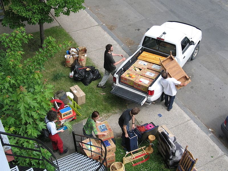 Le marché prospère du déménagement